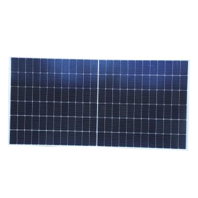 중국 Customized Black Module Solar Panel 550w PV Module Monocrystalline M10 182mm*91mm 판매용