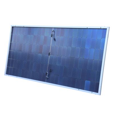 China Hisem Design Commercial 550w Solar Panel Monocrystalline Cell Semi Flexible Solar Panel for sale