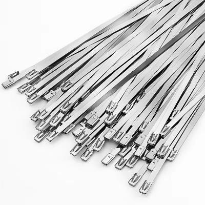 China 304 High Precision Stainless Steel Cable Ties -80℃- 538℃ Operating Temperature à venda