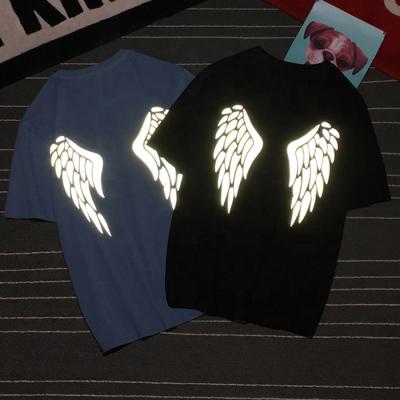 China Wholesale Anti-Wrinkle RUYI Glow In The Dark Custom Night Glowing T Shirts For Men for sale