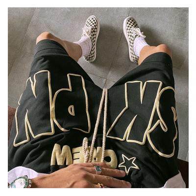 China Anti-wrinkle shorts high quality mens custom logo mens shorts hip hop casual streetwear shorts for sale