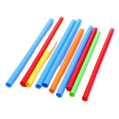 China Eco-friendly Biodegradable PLA Straws Compostable Colorful Plastic Disposable Drinking Straws Individually Wrapped Drinking Straws for sale