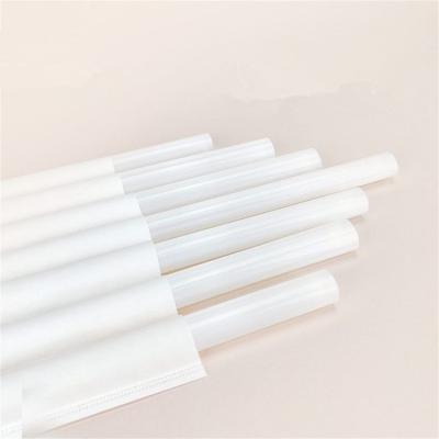 China Pla 2022 8cm Portable Clear White High Quality Biodegradable Pla Can Wheat Straw for sale