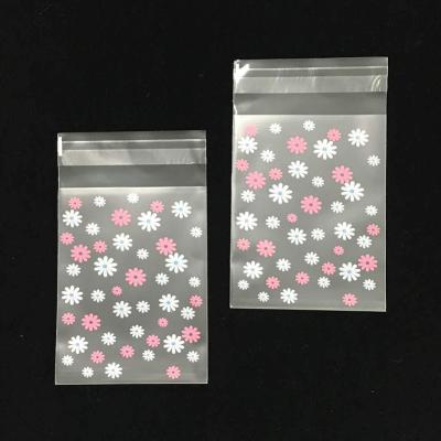 China 2000pcs/lot Recyclable Small Biscuit Packaging Bag Plastic Bag 7x7cm Translucent Bag for sale