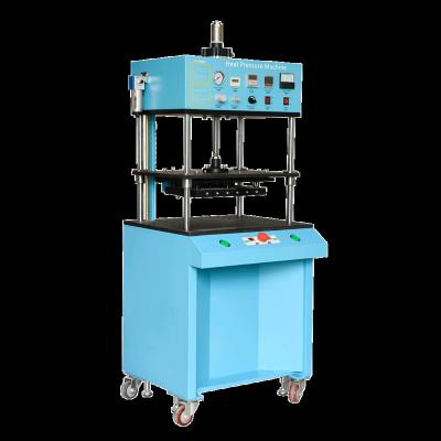 China Hot Selling Factory LINGKE Automatic Welding Machine PP Strip PET Polyester Material Heat Plastic Welding Machine for sale