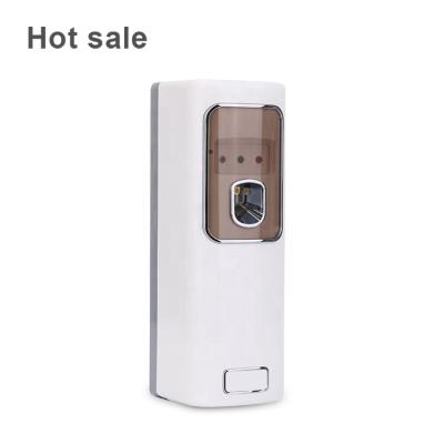 China Viable Automatic Desktop LED Scent Dispenser Refill Air Freshener Aerosol Spray Dispenser for sale