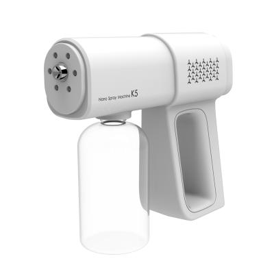 China Rechargeable Disinfection Radio Atomizer Alcohol Sprayer Nano Spray Mist Gun for sale