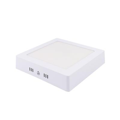 China Modern Ultra Thin Slim Flat 6w Ceiling Lamp Square LED Surface Mounted Panel Light for sale