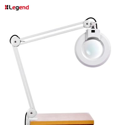 China 5x LED Detachable Adjustable Face Lamp Deep Hydration Magnifying Lamp Led Magnifying Floor Lamp for sale