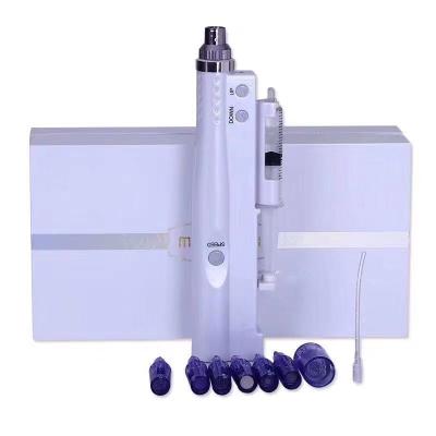 China Good Quality Wrinkle Remover Mini Mesotherapy Injection Gun Face Whitening Gun Dermapen Anti-wrinkle PRP Mesotherapy Meso Gun for sale