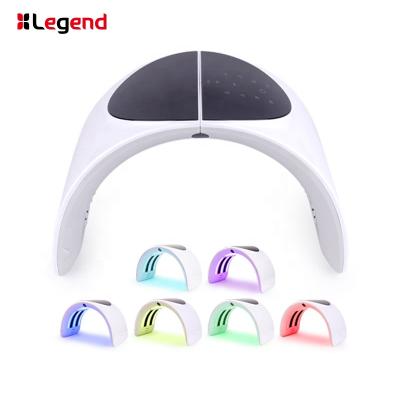 China Pigment Removal 7 Color Led Professional Folding Skin Light Photon Therapy Face Beauty Equipment Machine for sale