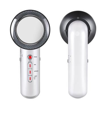 China Multifunctional Portable Cool Lifing Weight Loss Led Vibrator Face Massager Hot Cold Massager EMS RF Face Massager for sale