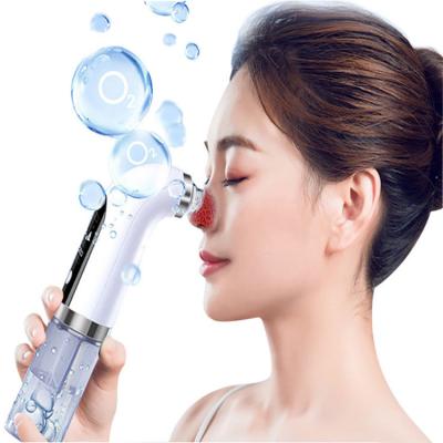 China Small Bubble Acne Treatment Blackhead Remover Water Cycle Water Pore Pimple Pimple Removal Facial Cleaner Tool Rechargeable Electric Vacuum Suction for sale