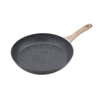 China Viable New Design Fast Delivery Maifan Stone Coating Non-stick Wok Pan Chinese Frying Pan for sale