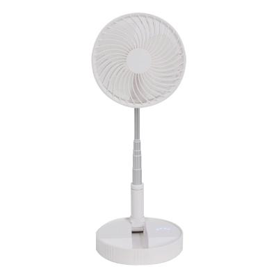 China Mini Electric Fan Foldable and Convenient Commercial Portable Electric Fan USB Charging Multifunctional Retractable Floor Bedroom Home Office for sale