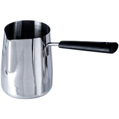 China Bartender Accessories 350ml 600ml 1000ml Metal Stainless Steel Skimming Jug Coffee Pitcher Viable Milk Jug With Handle for sale