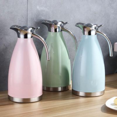 China PORTABLE thermal double wall insulated drinkware 2l tea vacuum flask jar metal stainless steel thermos for sale