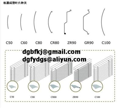 China C100  Exteral Aluminum venetian blinds fully-automatic making machine for sale