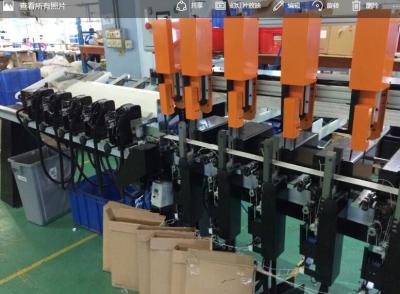 China PVC wooden venetian blinds fully-automatic punching and threading machines for sale