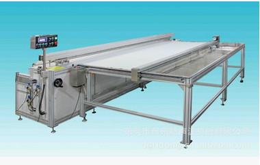 China 3.2 M /4M Ultrasonic roller blinds cutting machine automatic feeding & rewinding fabrics for sale