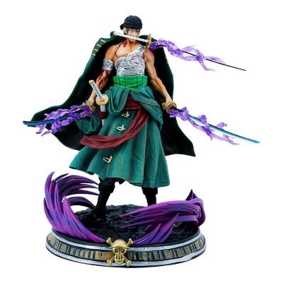 China Cartoon Toy Amazon New Anime One Piece Gk Roronoa Zoro PVC High Grade Action Number Toy for sale