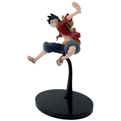 China Cartoon Toy One Piece Gear Monkey Luffy PVC Collection The New Luffy Anime Action Number Toys Figure for sale