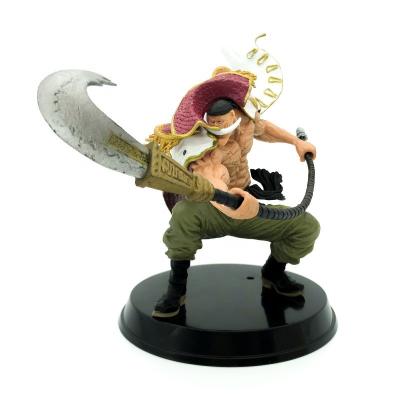 China Cartoon Toy Hot Sale Japanese Cartoon Anime Figure White Beard Edward Newgate Action Figure One Piece Toy Model for sale