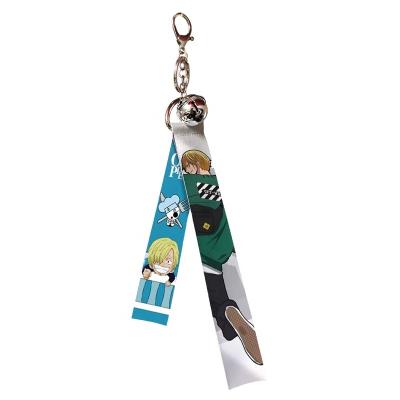 China Animation/Movie/Game/Souvenir Styles Animation One Piece Lanyard Keychain from Japanese Anime for sale