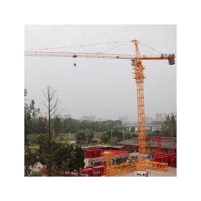 China Tower Crane Manufacturers Provide Customizable Logo Tower Crane Rated Load 6t Tower Crane for sale