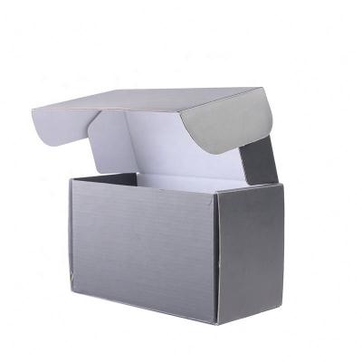 China China Recyclable Custom Paper Tuck Top Box Logo Foldable Packaging Corrugated Cardboard for sale