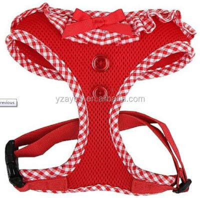 China 2018 Free Sample Pet Products Soft Stocked Mesh Dog Harness Vest /Pet Harness for sale