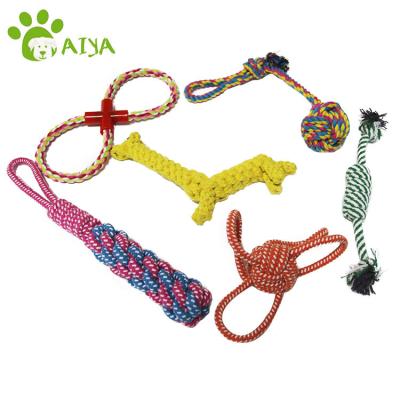 China Dog Toys Cotton Rope Cat Handmade Knitted Pet Toy Sustainable Dog Toy for sale