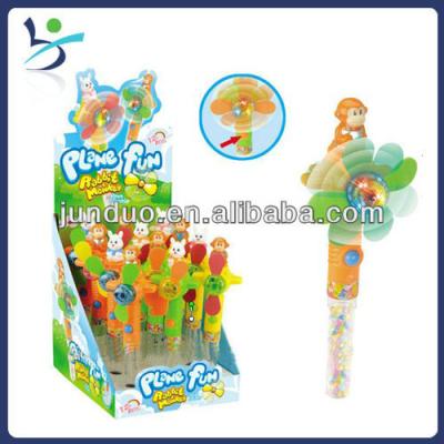 China Cartoon Toys Mini Cartoon Monkey Fan With Candy (Cheap Price) for sale