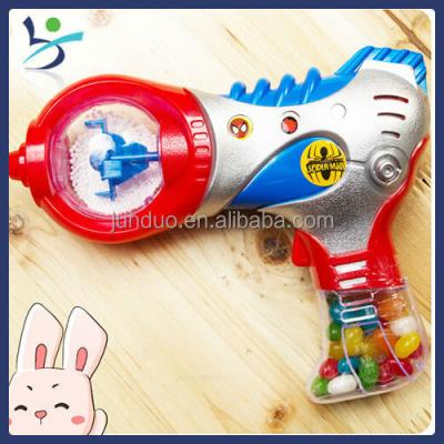 China Promotional Toys Flash And Music Candy Gun With 15g Jelly Beans for sale