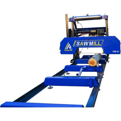 China Hot Sale Horizontal Bandsaw Portable Sawmill Machine Electric Diesel Electric Sawmill for sale