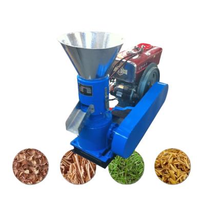 China Factory Price Gasoline Engine Mini Farm Rice Husk Livestock Fish Chicken Live Cattle Feed Processing Uses Pellet Feed Machine For Sale for sale