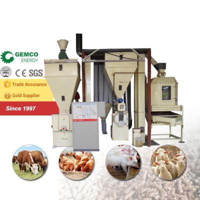 China Chicken Making 2 Ton Per Hour Small Chicken Feed Production Machine Animal Feed Mill Machinery Chicken Feed Production Machine for sale