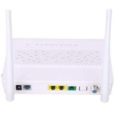 China FTTH FTTH 1GE 1FE WIFI CATV RF Optic POTS out of ONU Single Fiber ONU for sale