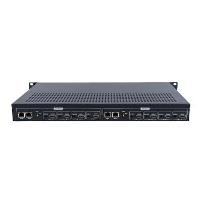 China High Performance 1U IPTV System Streaming Video Encoder Broadcasting 8 Channels Pro Encoder DMB-8908A for sale