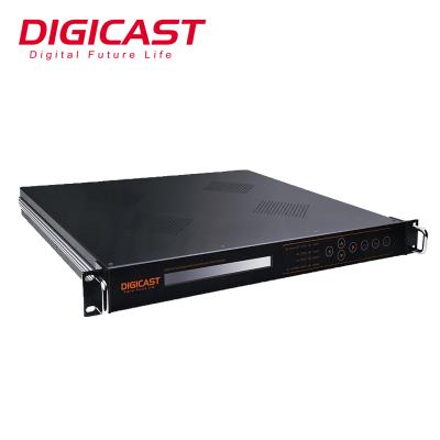 China High Quality 4:2 Audio & Video: 2 Professional Low Latency IRD MPEG2 SD H.264 HD Decoding DVB to IP Gateway with CI BISS Decryption for sale