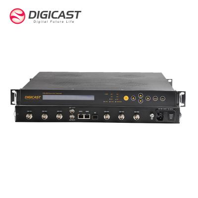 China Closed Caption DMB-9600 Multichannel Satellite Receiver IP To ASI Professional Decoder For Encrypted Channels for sale