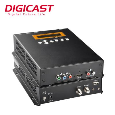 China Capable of Disc CATV Headend Equipment USB RF Modulator Audio Video Module HDMI to RF DVBT for sale