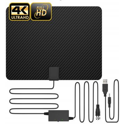 China 50-75 Miles Long Range 4K 1080P TV Antenna , Freeview Channels UHF 38Dbi VHF Amplified Indoor Hd Digital HDTV TV Antenna WD039 for sale