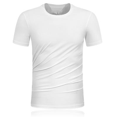 China Basic Style Custom Summer Anti-pilling Organic Combed Cotton Spandex Unisex T-Shirt for sale