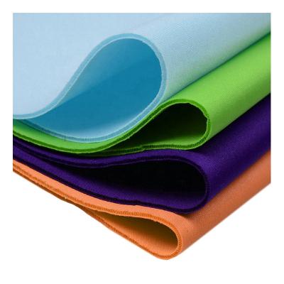 China Anti-Static Thick Double Sided Scuba 350-420gsm Plain Dyed Lycra Sandwich Knit Fabric Textile for sale