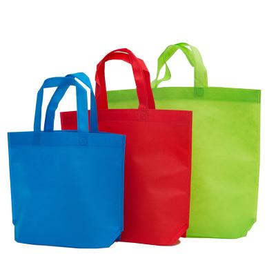 China Eco-friendly Material Supermarket Packing Nonwoven Tote Bag Reusable Ecological Foldable Bag for sale