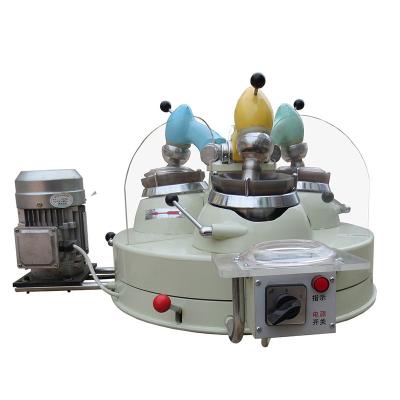 China Laboratory Testing Machine Portable Small Lab Grinding Mill with Three Heads Mortar Grinding Mill for sale