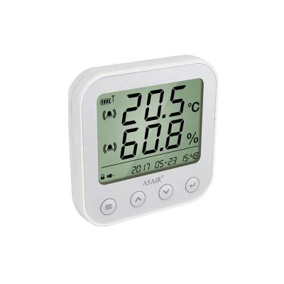 China AS105 88*83*21mm Temperature Humidity Meter Temperature Humidity Sensor Alarm Monitor for sale