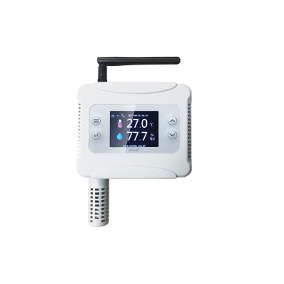 China AW5145W WIFI Digital Wireless Temperature Humidity Transmitter Logger Humidity Meter with RS485 WF7005/AW5145W for sale