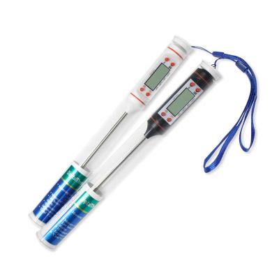 China TP101 Food Thermometer BBQ Meat Kitchen Cooking Thermometer Digital Temperature Sensor 24.5*2.5*2.5cm for sale